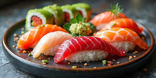 شوشي (سموك سلمون & وايت فيش)